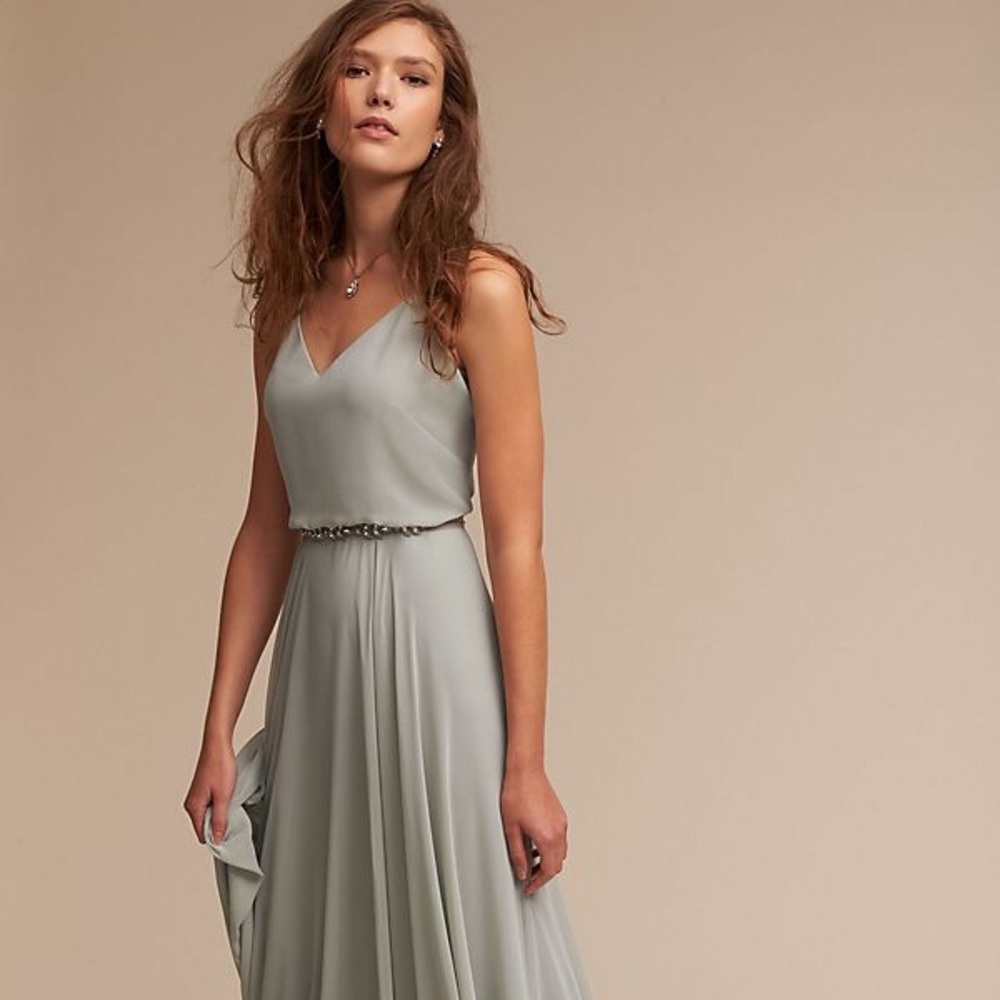 BHLDN Inesse Morning Mist (size 6)
